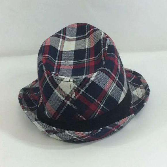 Smirnoff Branded Promo  Fedora Hat Plaid - Picture 3 of 6